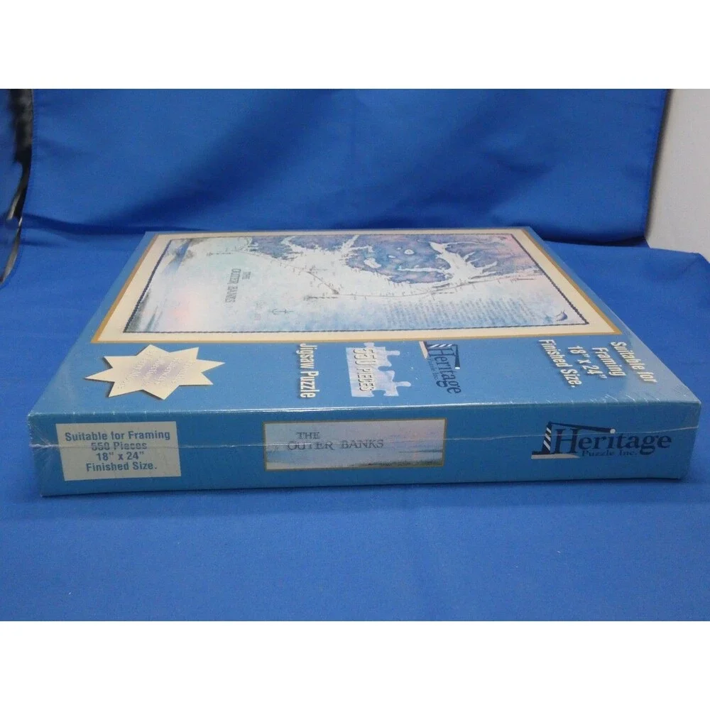 Heritage 550 Piece Jigsaw Puzzle Outer Banks Waterways Collection Terry Moore